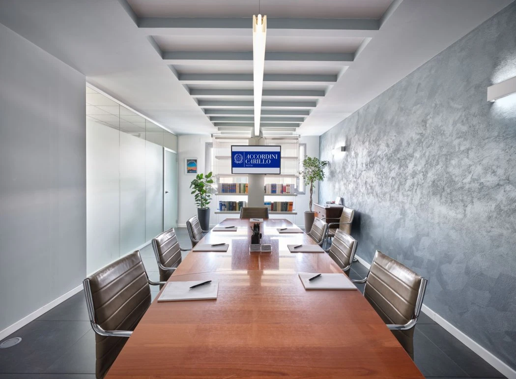 Sala riunioni dello studio notarile