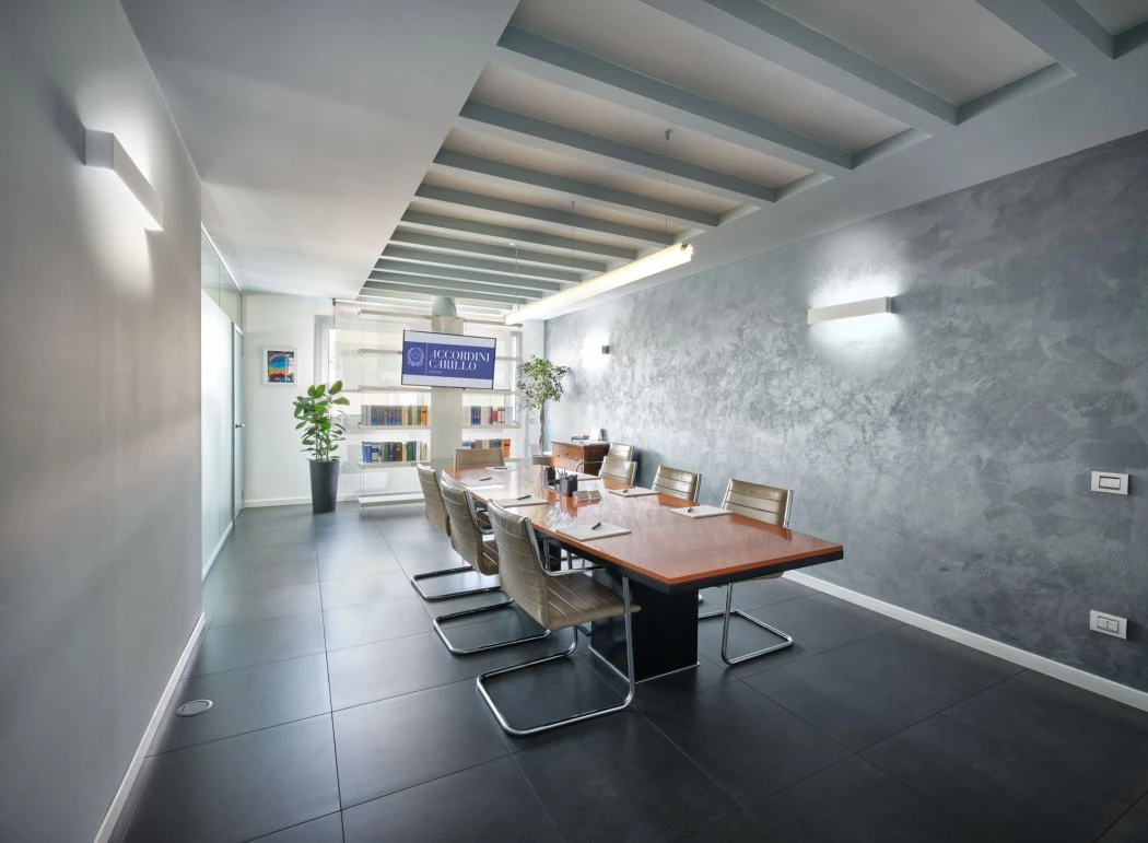 Sala riunioni dello studio Accordini Carillo